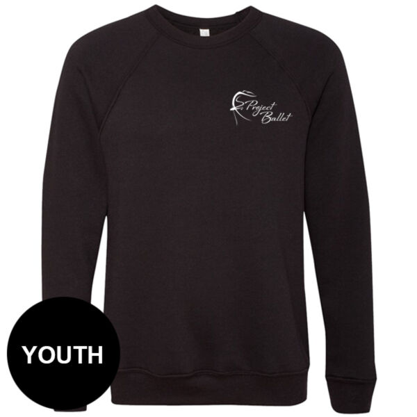 BC3901Y - SP - P323-S15.0-2026 - Youth Raglan Sweatshirt Thumbnail