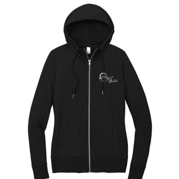 DT673 - SP - P323-S15.0-2026 - Ladies French Terry Full-Zip Hoodie Thumbnail